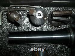 Bridgeport No. 2 R8 Shank Boring Head And Accessories Case-machinist Tools