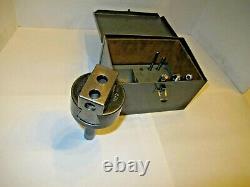 Bridgeport No. 2 R8 Shank Boring Head With Accessories Case