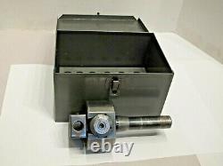 Bridgeport No. 2 R8 Shank Boring Head With Fitted Metal Case