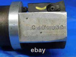 C-404-030 Twin Indexable Adjustable Boring Head 1 1/4 Shank Holds 1/2 Bar 3 Od