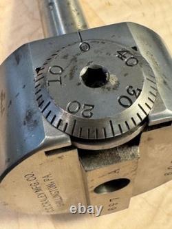 C. C. Craley 3.0 Boring Head #3 MT Shank, Very Clean