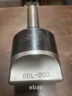 CRITERION DBL-203 Adjustable Boring Head with 1 Shank, 3/4 bar capacity