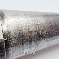 CRITERION DBL-203 Adjustable Fine Finish Boring Head on Sandvik CAT40 Holder