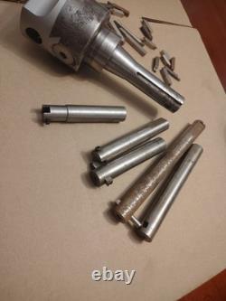 CRITERION DBL 203 BORING HEAD 3/4 CAP R8 SHANK Bridgeport +Tooling 22JS2970-A1