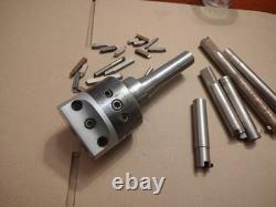 CRITERION DBL 203 BORING HEAD 3/4 CAP R8 SHANK Bridgeport +Tooling 22JS2970-A1