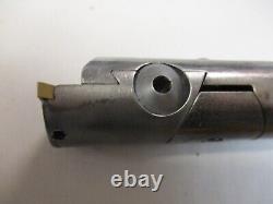 CRITERION MD-1000 ADJUSTABLE HEAD INDEXABLE BORING BAR 1 SHANK with 18 inserts