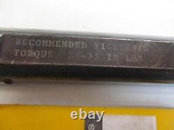 CRITERION MD-1000 ADJUSTABLE HEAD INDEXABLE BORING BAR 1 SHANK with 18 inserts