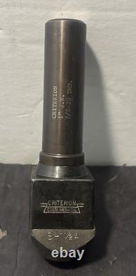 CRITERION MICRO ADJUSTABLE S-1 1/2A PRECISION BORING HEAD 1 SHANK Milling Used