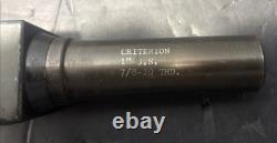 CRITERION MICRO ADJUSTABLE S-1 1/2A PRECISION BORING HEAD 1 SHANK Milling Used