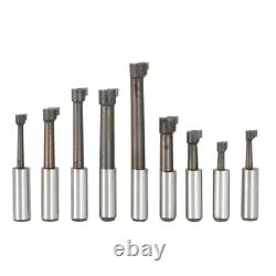 Carbide Boring Bar Tool Kit Mt2-M10 F1-12 Boring Head 50 Mm R8 Shank 1/2
