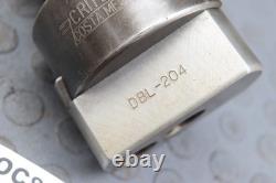Cat40 Criterion Dbl-204 Boring Head Holds 1'' Shank Bars Loc8119