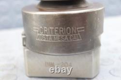 Cat40 Criterion Dbl-204 Boring Head Holds 1'' Shank Bars Loc8119