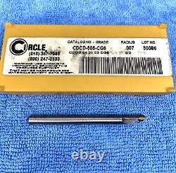 Circle Boring Bar 3/16 Shank Carbide Head +9 New Cdcd-505-cg8 Inserts. 007 Rad