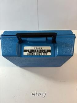 Criterion 1100A Boring Head Set DBL-202B 2. Head With R-8 Arbor