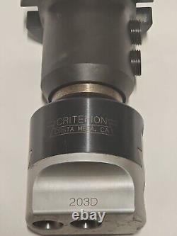 Criterion 203D Boring Head Shank Bridgeport Tool Holder Adjustable USA