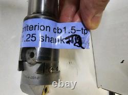 Criterion CB1.5-TP CRI-BORE Precision Fine Boring Head 1-1/4 Straight Shank #2
