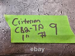 Criterion CB2-TP CRI-BORE Precision Fine Boring Head 1 Straight Shank #9