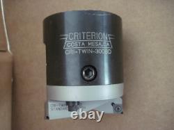 Criterion Cri-Twin 300BD Boring Head, 3 Body, 1-1/2-18 Mount, Standard / Short