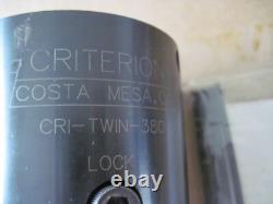 Criterion Cri-Twin 380 Boring Head, 3 Body, 1-1/2-18 Mount, Standard / Short