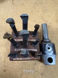 Criterion DBL-202 Boring Head + 9-Piece Boring Bar Set