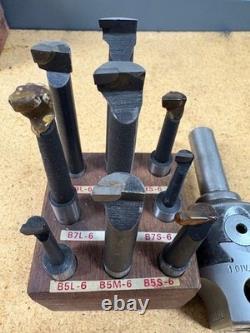 Criterion DBL-202 Boring Head + 9-Piece Boring Bar Set