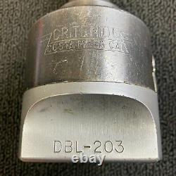 Criterion DBL-203 3 Diameter 3/4 Capacity Boring Head with R8 Shank Bridgeport