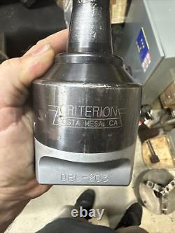 Criterion DBL-203 Boring Bar Head R8 For Bridgeport Milling Machine Knee Mill