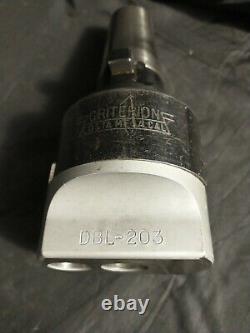 Criterion DBL-203 Boring Head with TSD Universal Kwik Switch Holder