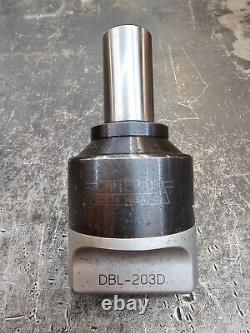 Criterion DBL-203D 3/4 Cap. Precision Fine Boring Head 1-1/4 Straight Shank #4