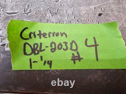 Criterion DBL-203D 3/4 Cap. Precision Fine Boring Head 1-1/4 Straight Shank #4