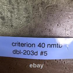 Criterion DBL-203D 3/4 Capacity Precision Fine Boring Head NMTB 40 Taper #5