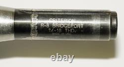 Criterion DBL-204 1 Boring Head R8 Shank Off-Set Micrometer Index Milling