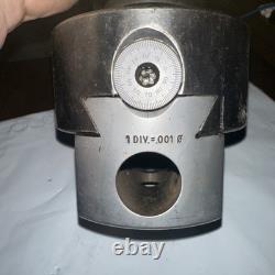 Criterion DBL-204 1 Capacity Precision Fine Boring Head R8 Shank #1