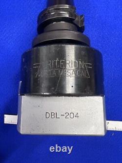 Criterion DBL-204 Boring Head Cat 40 Taper Very Nice Free Ship