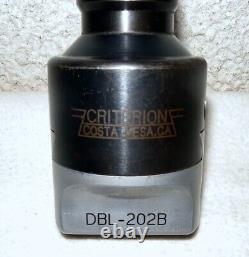 Criterion Dbl-202b Boring Head With R8 Bridgeport 7/8 20 Thd. Shaft