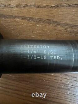 Criterion Dbl-203 Adjustable Boring Head. 1-1/4 S. S, 1-1/2 18 Thread