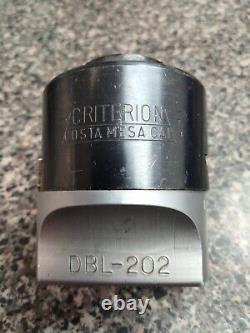 Criterion Dlb-202 Boring Head With Shank