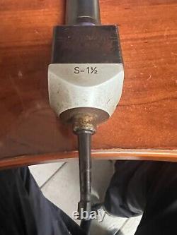 Criterion S-1 1/2 Adjustable Boring Head With Boring Bar / S. S. 1