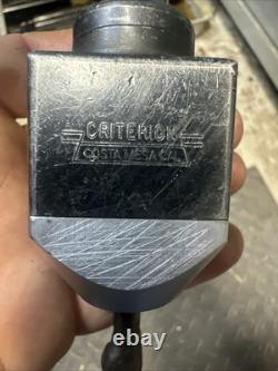 Criterion S-1 1/2 Adjustable Offset Boring Head 5/8 Shank Milling Machine Tool