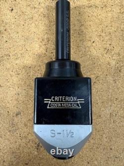 Criterion S-1-1/2 Boring Head with. 500 S-S 7/8-20 Shank New