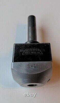 Criterion S-2 Boring Head with Criterion 5/8 Shank 1/2 Inner