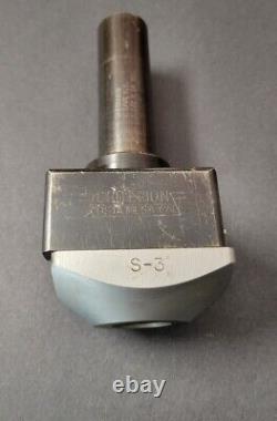 Criterion S-3 Boring Head & 1¼ Straight Shank 1 Bar Machinist Indexable Mill