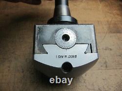 Criterion S-3C. 001 micro adjustable boring head with R8 shank 3/4 capacity