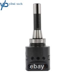 Cross Hole Dia 1/2Inch R8 Shank 3 Boring Head & 8 Pieces 3/4 Boring Bar Set