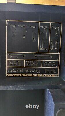 D'Andrea TA-120 Precision Boring Head with Adapters