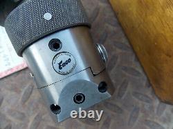 ENCO AUTOMATIC BORING HEAD model 1100 Made in France, tapered shank mill tool