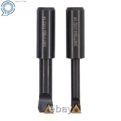 End Mills 3 Boring Head R8 Shank + 10Pcs 3/4 Carbide Tipped Boring Bar Set