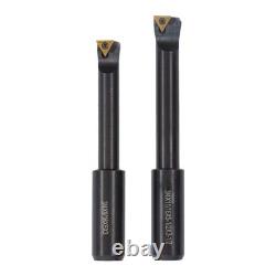 End Mills 3 Boring Head R8 Shank + 10Pcs Carbide Tipped 3/4 Boring Bar Set