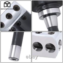 End Mills 3 Boring Head R8 Shank + 10pcs Carbide Tipped 3/4 Boring Bar Set