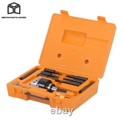 End Mills 3 Boring Head R8 Shank + 10pcs Carbide Tipped 3/4 Boring Bar Set